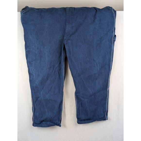 Liberty Overalls with Carpenter Loop Blue Men's Size 48x28 - Picture 5 of 15